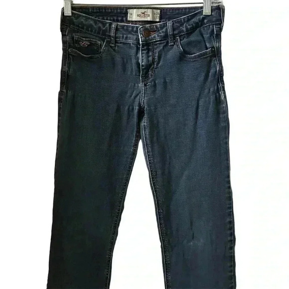 Hollister Women's Skinny Jeans Size 29 Blue Denim Mid Rise Stretch - Picture 4 of 14